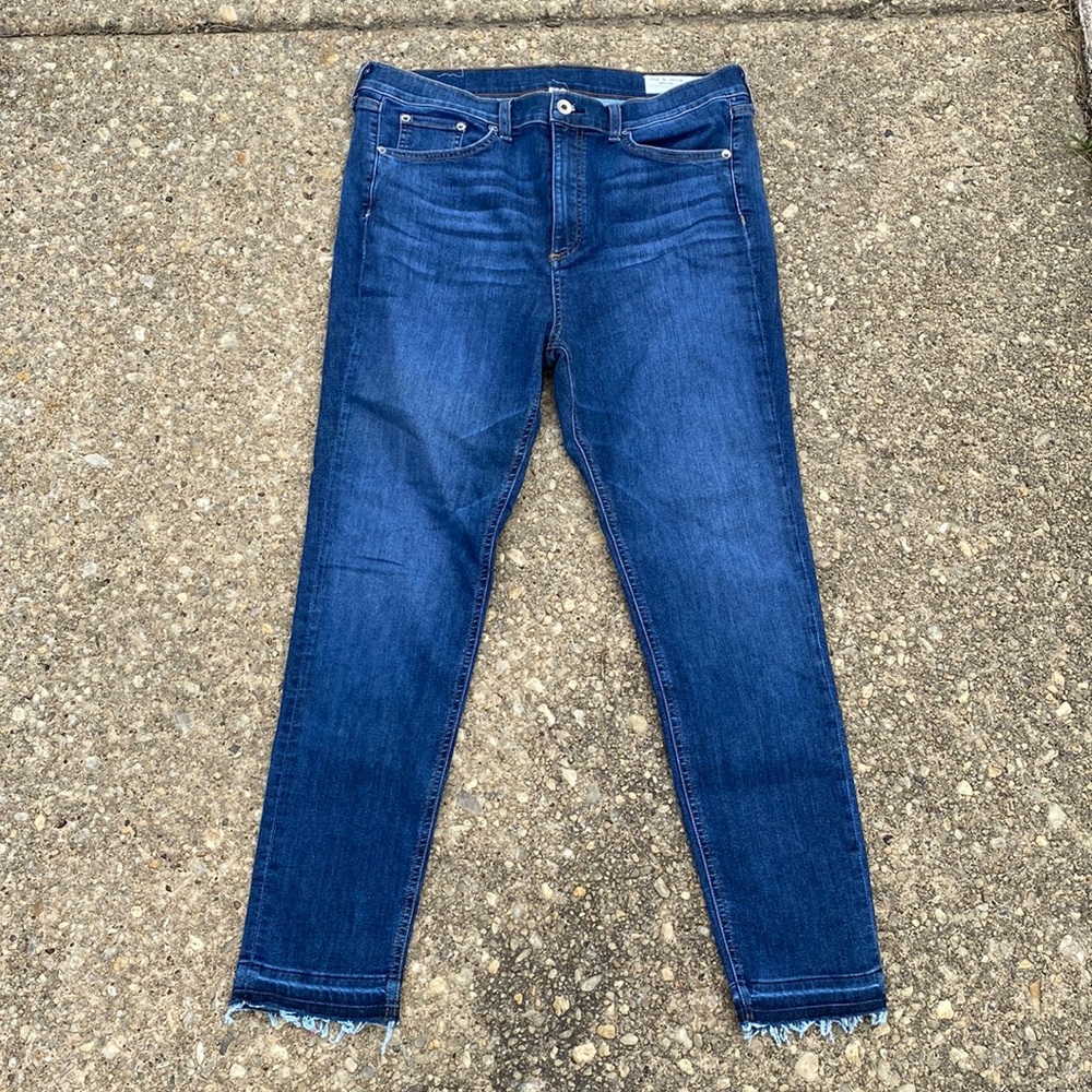 Woman’s Rag and Bone High Rise Ankle Skinny Jeans